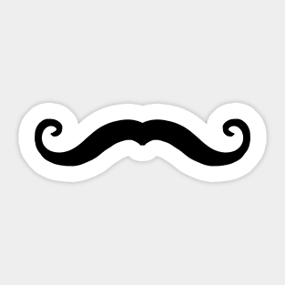 Fancy Mustache Sticker